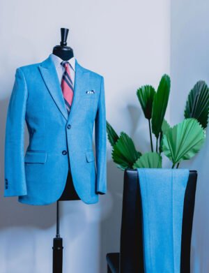 Classic Sky Blue Suit